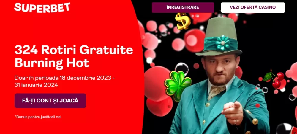 324 Rotiri Gratuite FĂRĂ DEPUNERE
