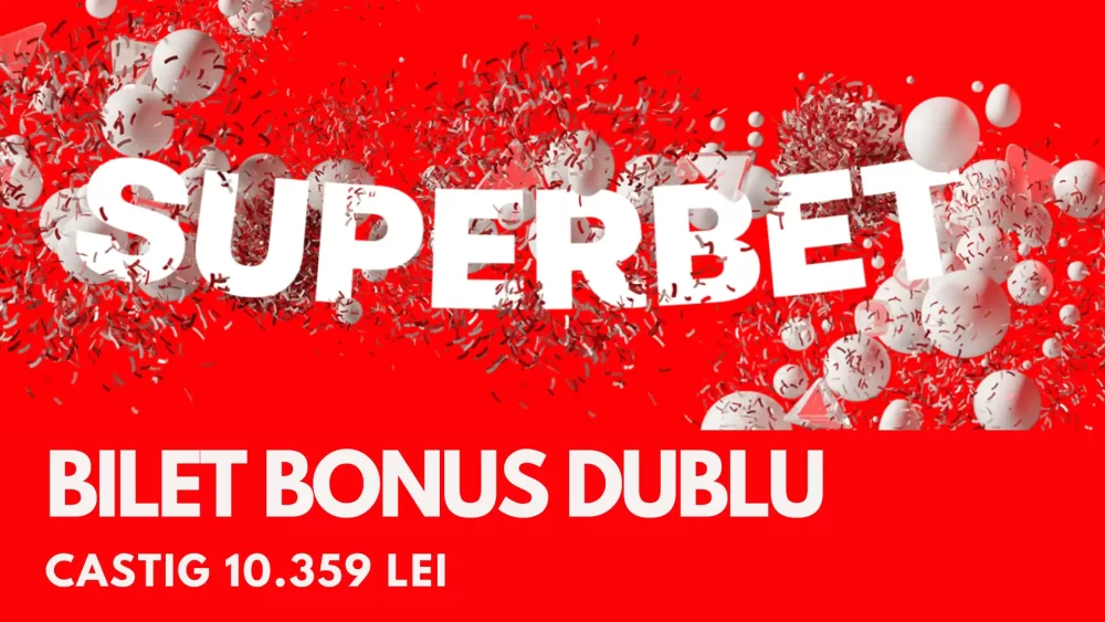 Bilet bonus dublu: Cota 271 si castig de peste 10.000 lei
