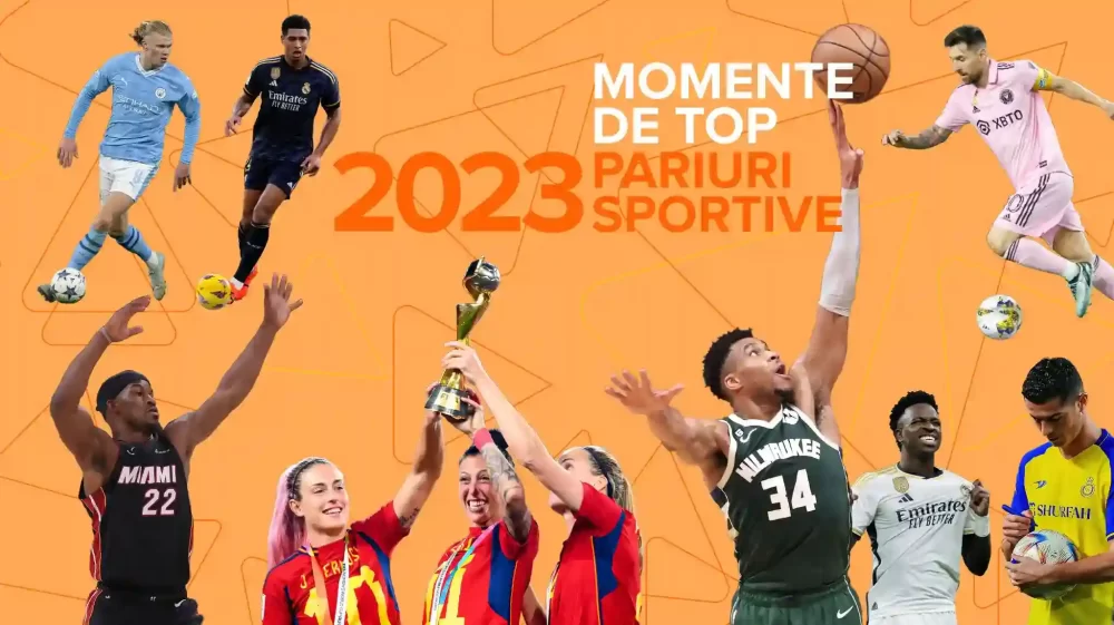 Retrospectiva pariurilor sportive din 2023 la Betano