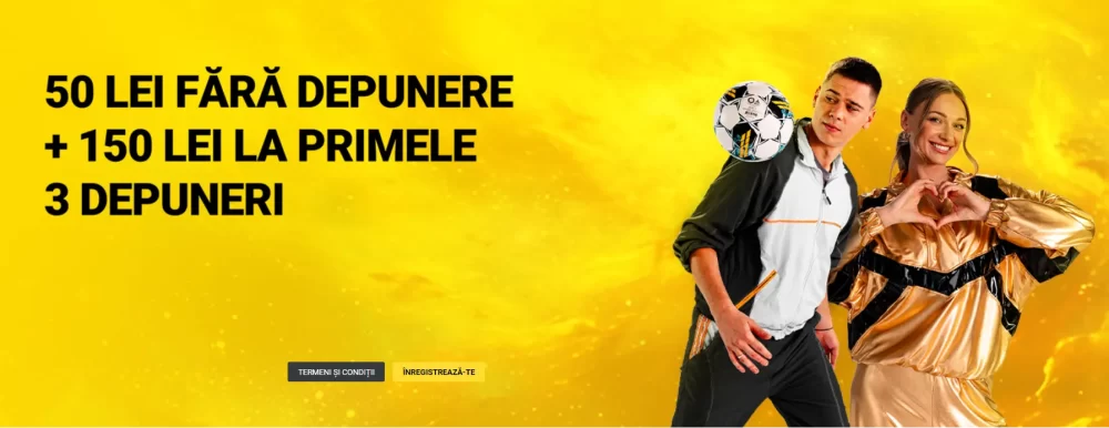 Promoție pariuri eFortuna - 50 RON fără depunere