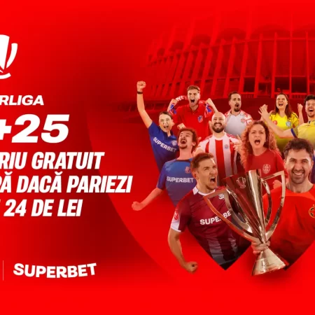 25 RON Pariu Gratuit pe Superliga în fiecare etapă