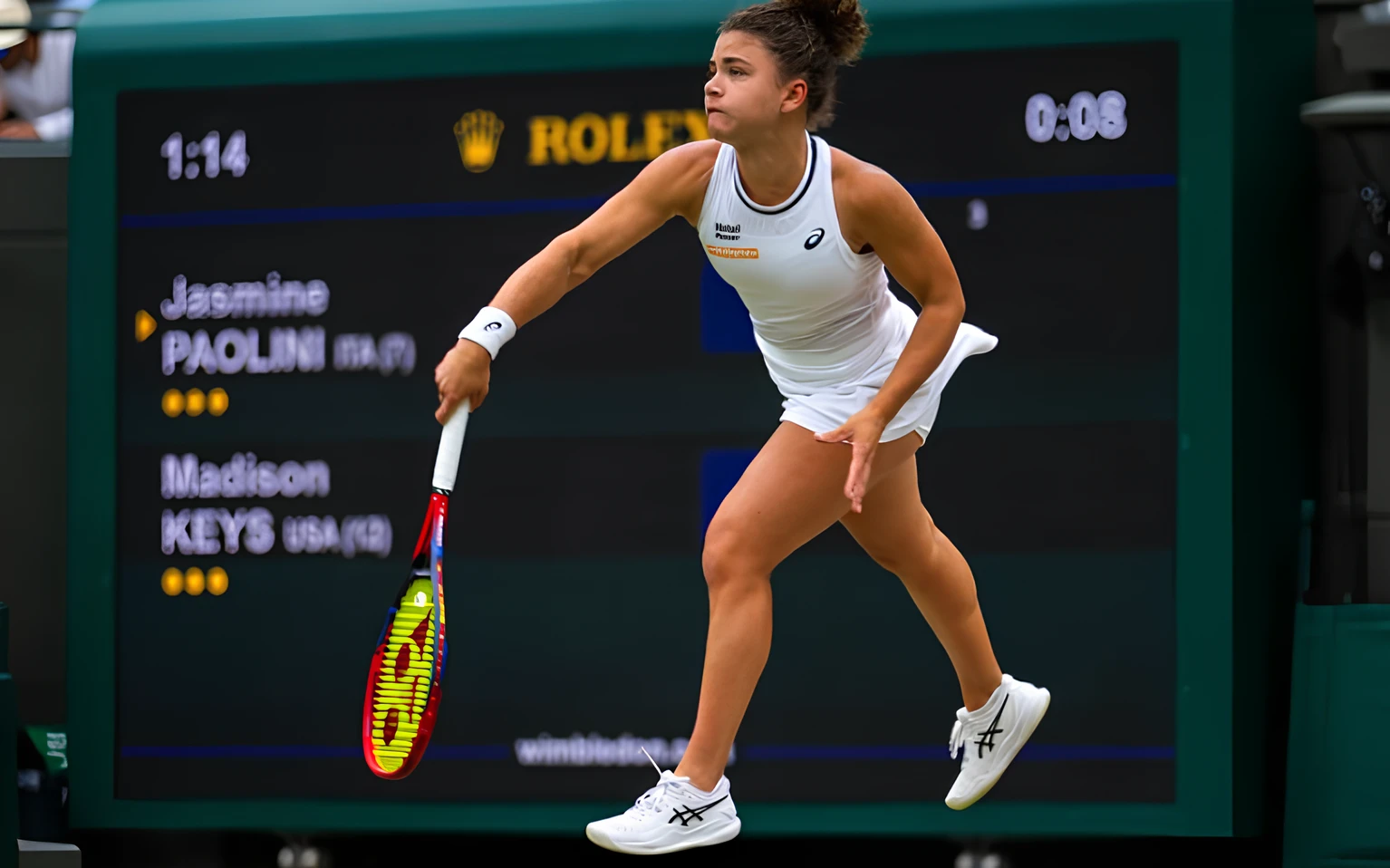 Ponturi Paolini vs Navarro - Wimbledon