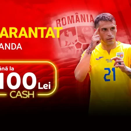 Bonus de până la 100 RON la România vs Olanda