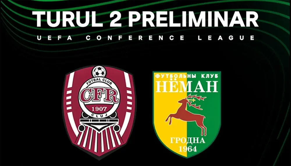 Cote pariuri CFR Cluj - Neman: Cine merge mai departe