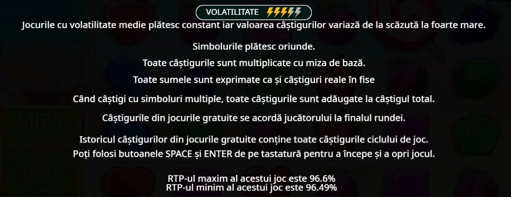 Ce înseamnă RTP la păcănele? Rată de plată la Sweet Bonanza