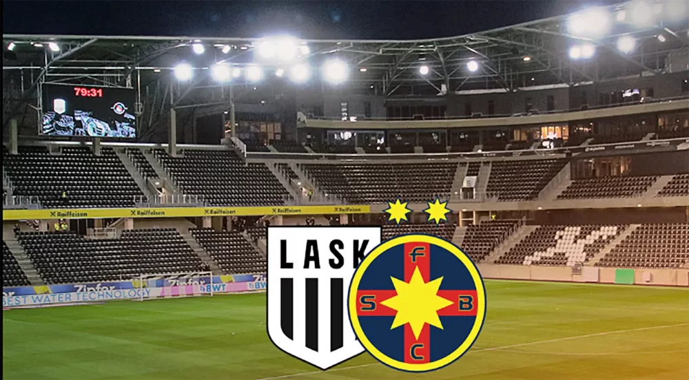 Cine transmite LASK vs FCSB la TV?
