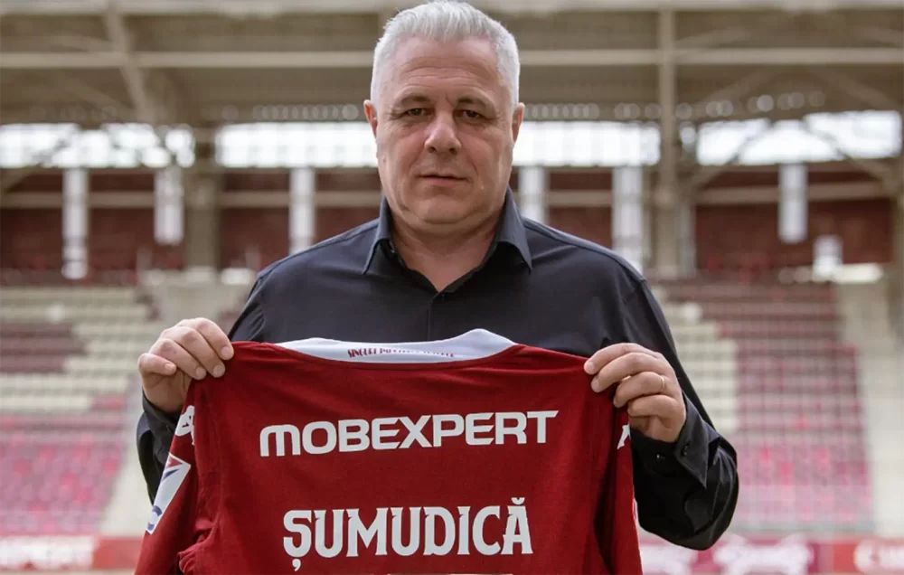 Marius Șumudică, noul antrenor al celor de la Rapid București