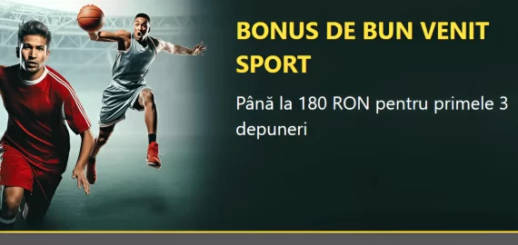 180 RON Bonus Fără Rulaj pentru primele trei depuneri