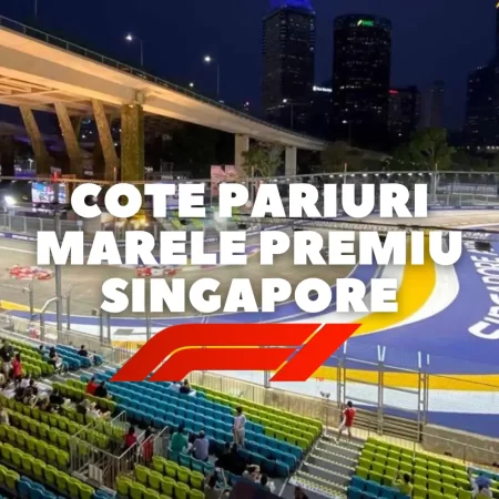 Cote pariuri Marele Premiu Singapore: Cine castiga cursa de Formula 1?