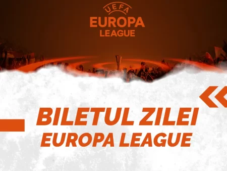 Biletul zilei azi din fotbal în cota 5.55 la Betano, Europa League