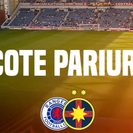 Cote Rangers vs FCSB la pariuri sportive: Cotă uriașă pentru campioana României