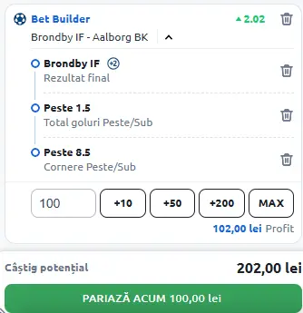 Brondby - Aalborg Bet Builder