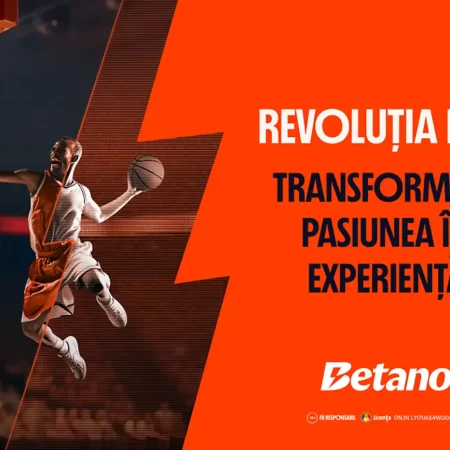 Revoluția pariurilor pe NBA a început la Betano