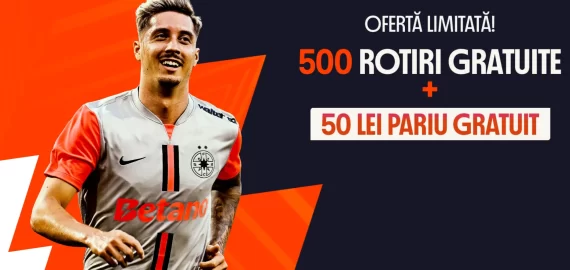 FCSB – Man United: Cum poți lua 50 lei FreeBet și Rotiri Gratuite?