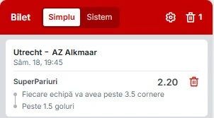 Utrecht vs Alkmaar