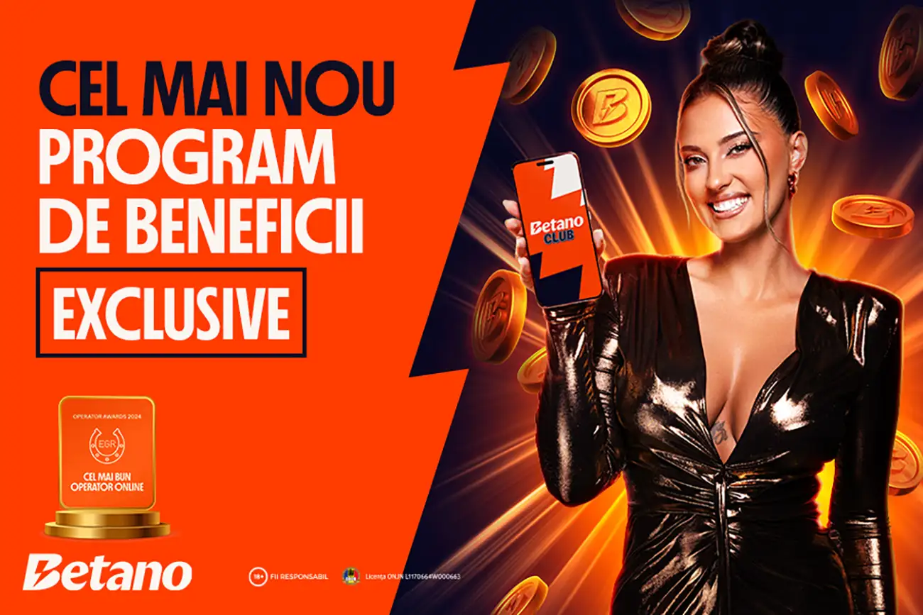 Noul program de beneficii exclusive de la Betano