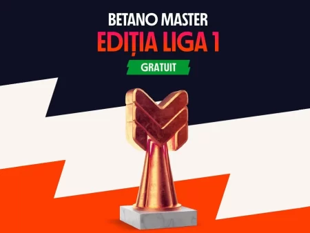 Participă gratuit la Betano Master Liga 1 și poți câștiga premii uriașe