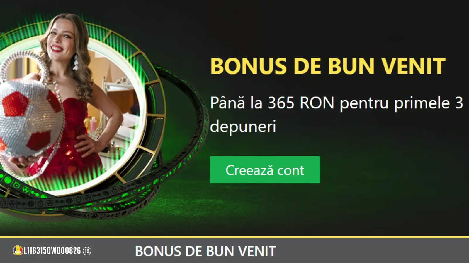 Bonus de înregistrare Winbet