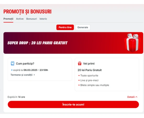 Cum poți activa Pariul Gratuit Fără Depunere la Superbet