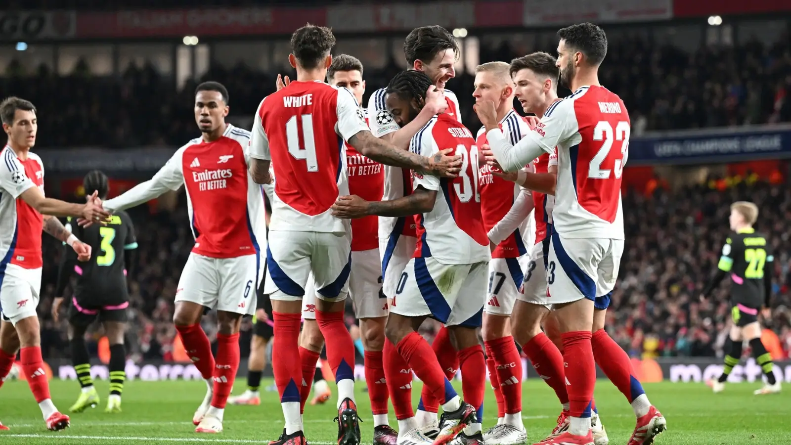 Duel de Champions League pe Emirates Stadium