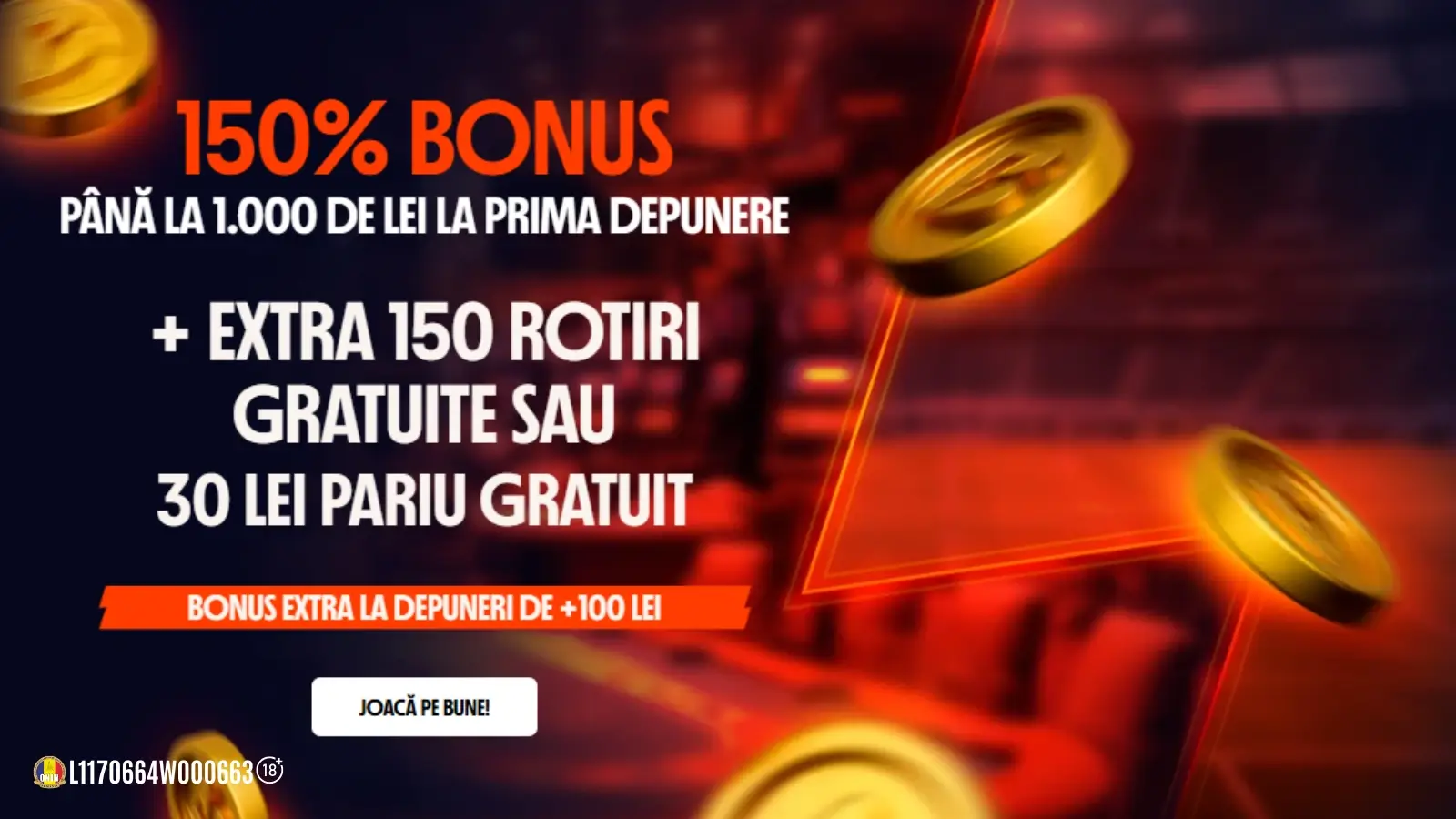 Ofertă prima depunere standard Betano - 30 RON PARIU GRATUIT + 1.000 RON