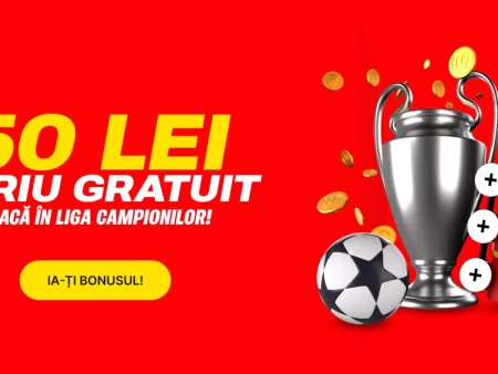 Pariază 50 de lei pe Optimi Champions League și câștigă un FreeBet de 50 de lei la Superbet