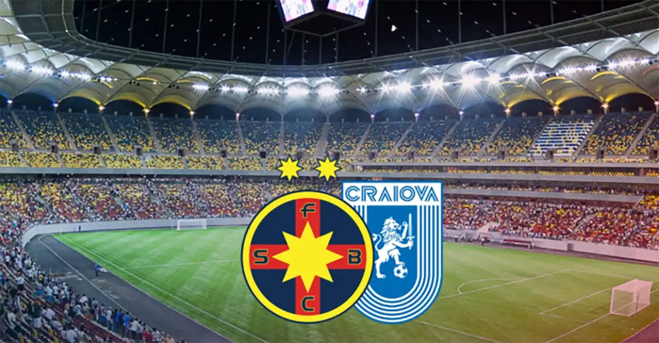 Cine transmite FCSB - Craiova la TV pe 9 martie (20:00)