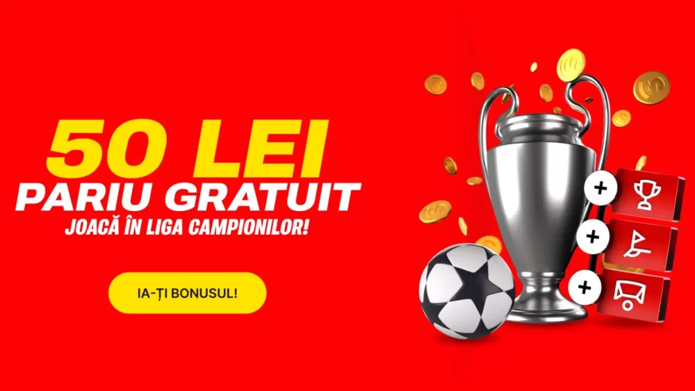 50 de lei Pariu Gratuit pe Sferturile Champions League 2025 la Superbet – doar pe 8 și 9 aprilie