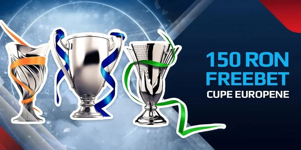 Câștigă până la 150 de lei FreeBet la NetBet pariind pe Cupele Europene