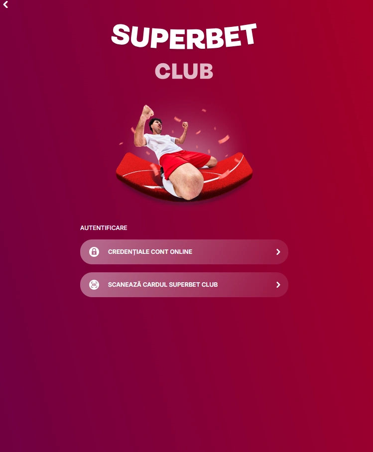 Cum se face înscrierea în Superbet Club