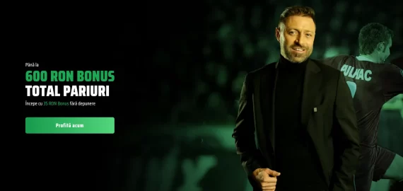 MaxBet oferă 35 RON Bonus fără depunere și până la 600 RON în pachetul de bun-venit