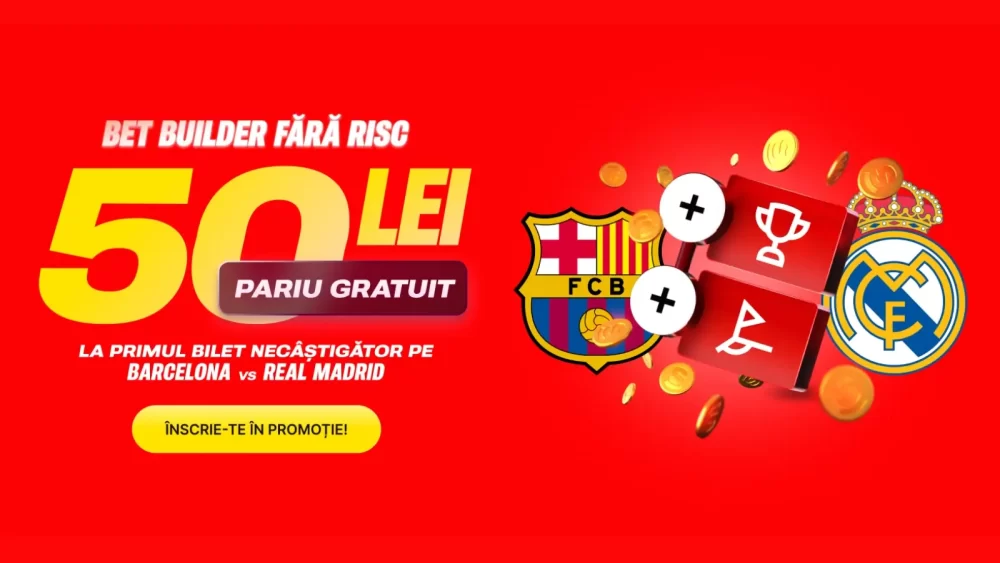 Pariază și câștigă 50 de lei Pariu Gratuit la Superbet pe finala Copa Del Rey