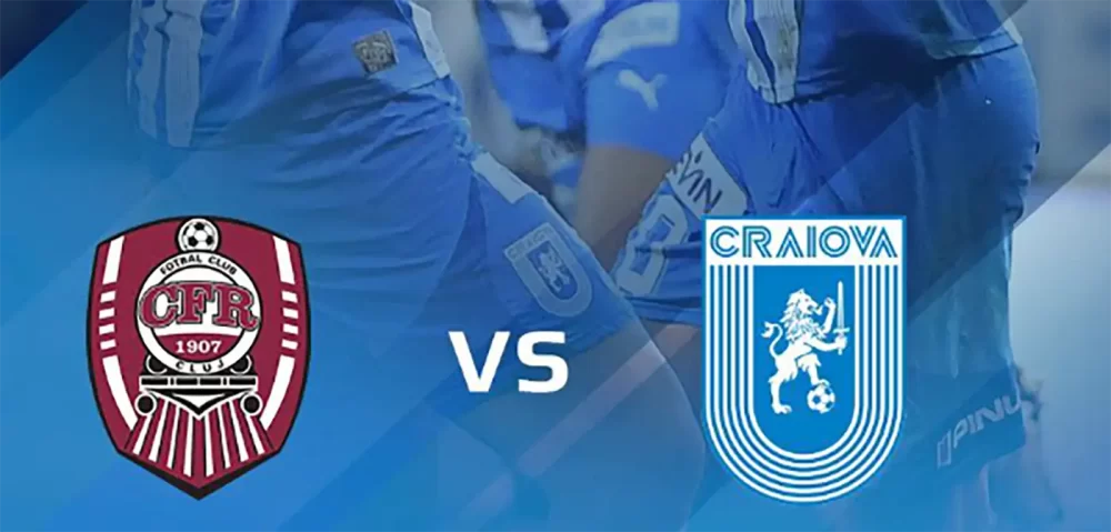 Cine transmite CFR Cluj - Craiova din Cupa României
