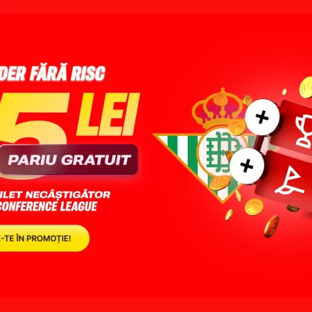 Ai 25 de Lei Pariu Fără Risc pe Finala Conference League la Superbet