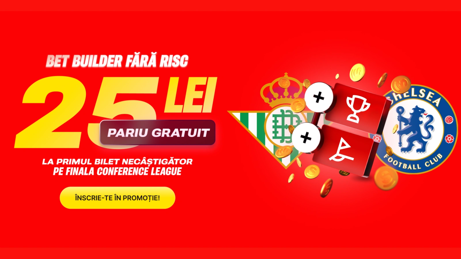 Ai 25 de Lei Pariu Fără Risc pe Finala Conference League la Superbet