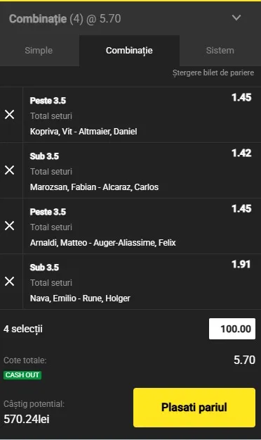 Biletul ATP French Open 28.05.2025