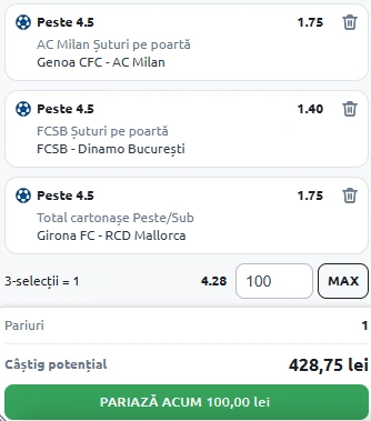 Biletul Zilei din Pariuri Speciale 05.05.2025
