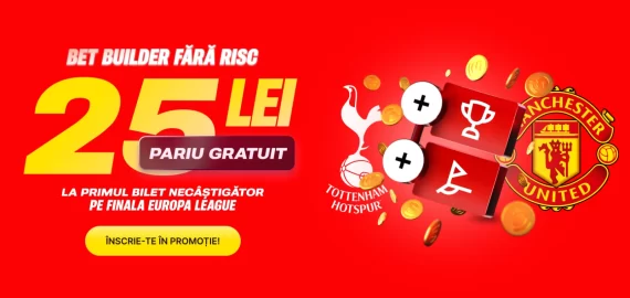 Câștigă 25 de lei Pariu Gratuit pe Finala Europa League 2025 la Superbet
