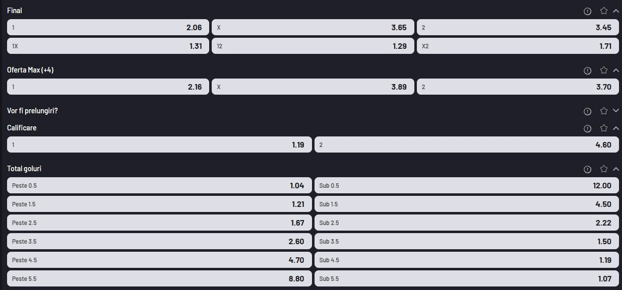 Ce cote pariuri PSG vs Arsenal gasesti la MaxBet