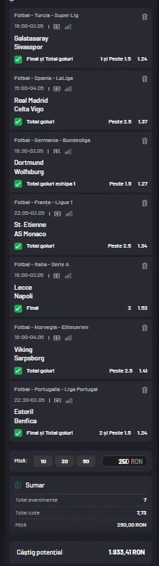 Bilet de weekend din fotbal 3 mai 2025