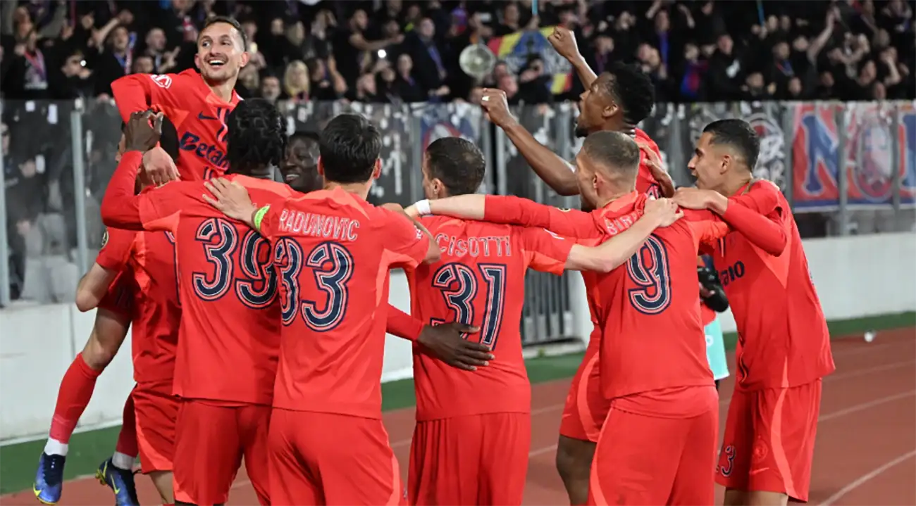 FCSB - Univ. Craiova - Ponturi și Cote Pariuri Play-Off Superliga 17.05.2025
