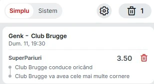 Genk vs Club Brugge