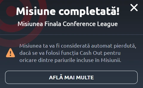 misiune completa finala conference league 2025
