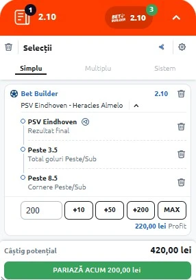 PSV vs Heracles