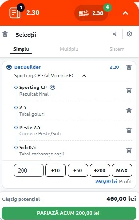 Sporting vs Gil Vicente