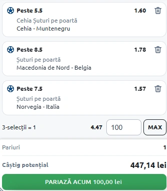 Biletul Zilei din Pariuri Speciale 06.06.2025
