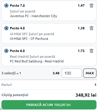 Biletul Zilei din Pariuri Speciale 26.06.2025