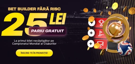 Câștigă 25 de lei Pariu Gratuit pe Campionatul Mondial al Cluburilor la Superbet