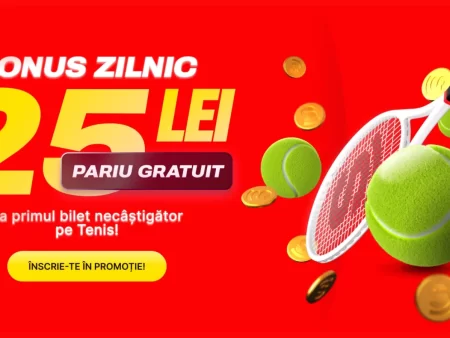 Pariază pe tenis la Roland Garros și obține 25 de lei FreeBet la Superbet