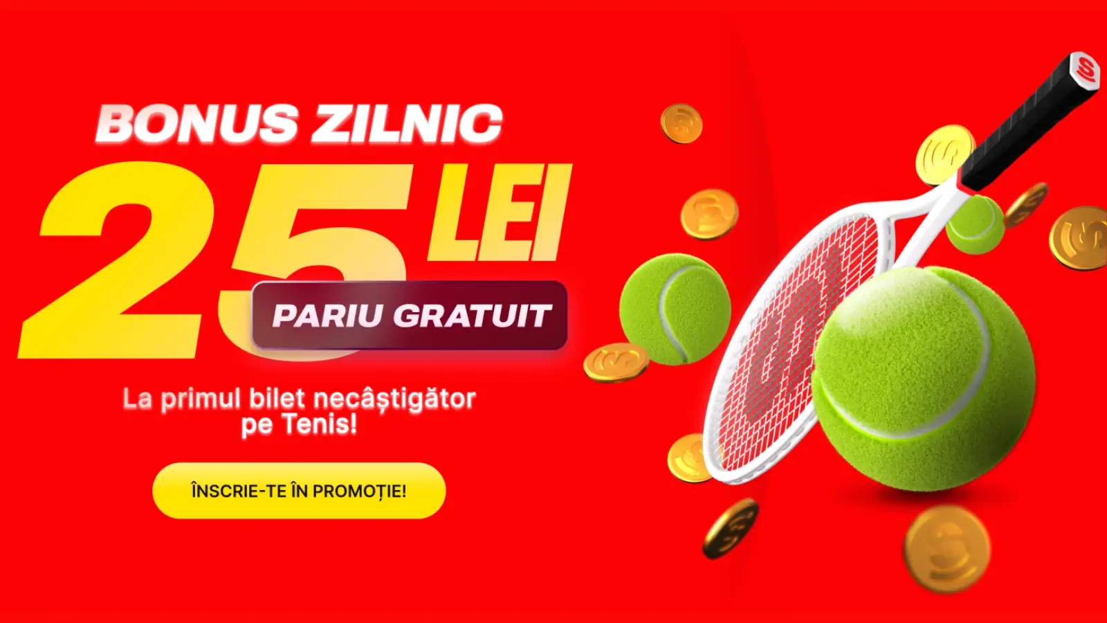 Pariază pe tenis la Roland Garros și obține 25 de lei FreeBet la Superbet